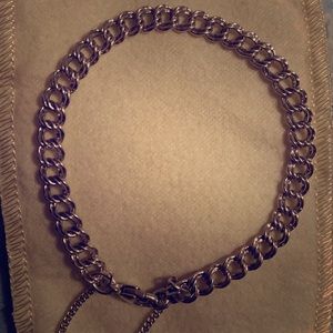 Light Double Curb Charm Bracelet- James Avery